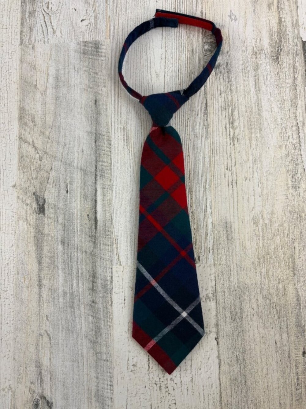 Janie and Jack Baby Boys 0 to 24 M Necktie Wool Tie Christmas Plaid Holiday